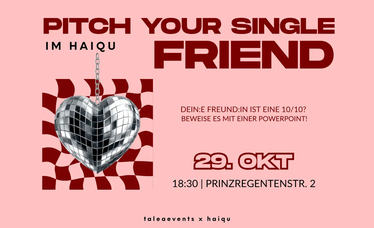 Pitch your single friend