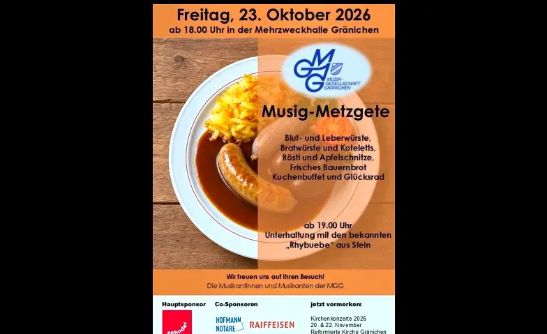 Musig-Metzgete MG Gränichen